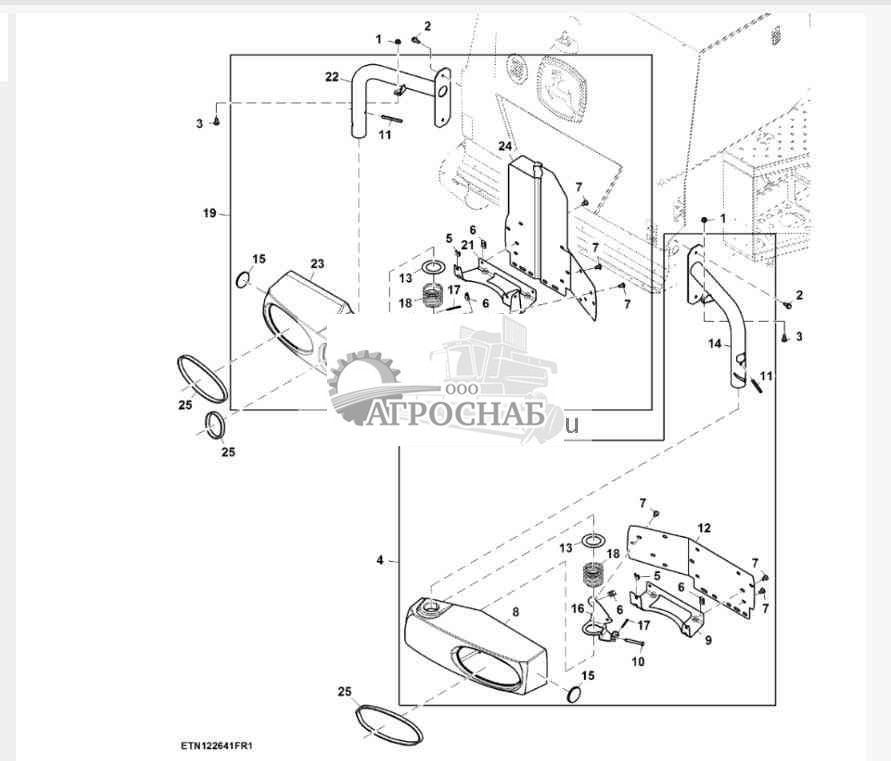 Сигнал предупреждения о движении, задний указатель поворота 